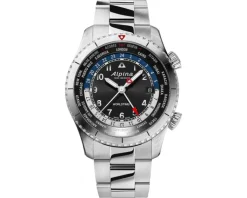 New Alpina Startimer Pilot Quartz Worldtimer