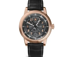 Aviator Douglas Day Date Meca 41< Zegarki Męskie
