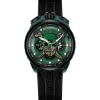 Clearance Bomberg Pirate Skull Green