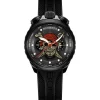 Discount Bomberg Pirate Skull Red