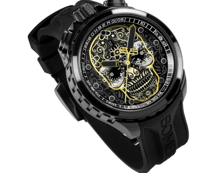 Bomberg Sugar Skull Golden< Zegarki Męskie