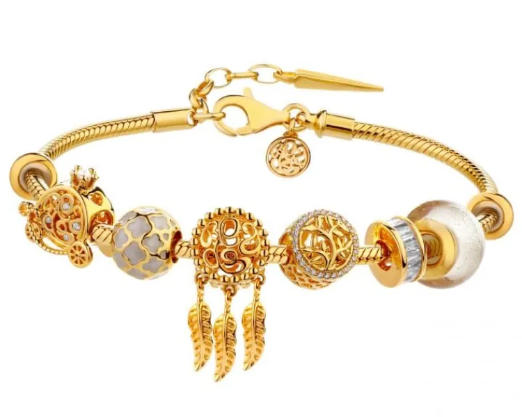 Apart Bransoletka beads - zestaw - łapacz snów, karoca, drzewko, korona< Beads