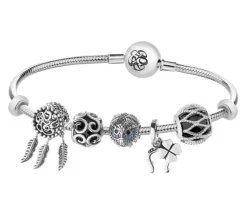 Online Apart Bransoletka beads - zestaw - łapacz snów, sowa, koniczyna, podkowa