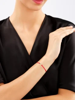 Online Apart Bransoletka i kolczyki z żółtego złota z diamentami - komplet - serca - 0,01 ct - próba 375