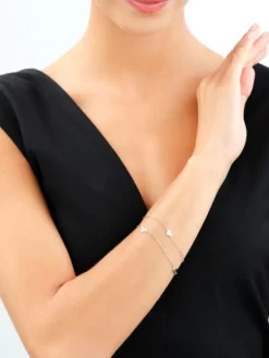 Apart Bransoletka srebrna - serce, motyl< Wszystkie