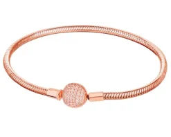 Apart Bransoletka srebrna beads z cyrkoniami< Beads
