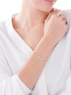 Apart Bransoletka srebrna z cyrkoniami< Bransoletki Na Ślub