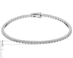 Sale Apart Bransoletka z białego złota z brylantami - 18 cm - 2,30 ct - próba 750