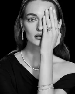 Sale Apart Bransoletka z białego złota z brylantami - 18 cm - 2,30 ct - próba 750