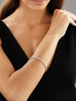 Sale Apart Bransoletka z białego złota z brylantami - 18 cm - 2,31 ct - próba 750