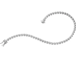Apart Bransoletka z białego złota z brylantami - 19 cm - 0,76 ct - próba 585< Wszystkie