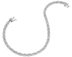 Best Apart Bransoletka z białego złota z brylantami - 19 cm - 2,12 ct - próba 585