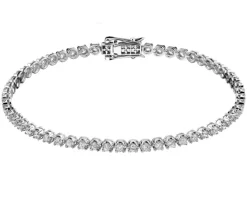 Apart Bransoletka z białego złota z brylantami - 18 cm - 2,46 ct - próba 750< Bransoletki Z Diamentami