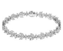 Sale Apart Bransoletka z białego złota z diamentami - 18 cm - 8,85 ct - próba 750
