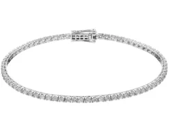 Apart Bransoletka z białego złota z brylantami - 19 cm - 2,11 ct - próba 750< Bransoletki Z Diamentami