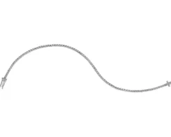 Outlet Apart Bransoletka z białego złota z brylantami - 18 cm - 0,50 ct - próba 585