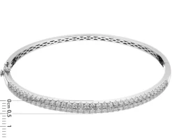 Apart Bransoletka z białego złota z brylantami - 2,00 ct - próba 585< Bransoletki Z Diamentami