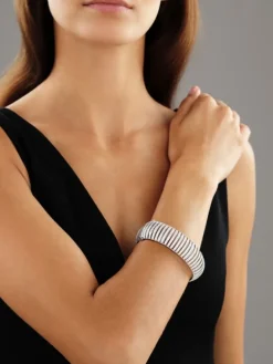 Online Apart Bransoletka z białego złota z brylantami - 7,48 ct - próba 585