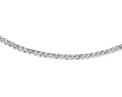 Outlet Apart Bransoletka z białego złota z brylantami - 18 cm - 3,00 ct - próba 750