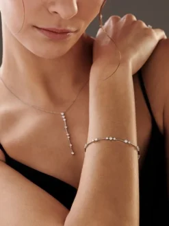 Apart Bransoletka z białego złota z brylantami - 19 cm - 1,36 ct - próba 750< Wszystkie