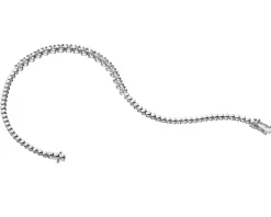 Outlet Apart Bransoletka z białego złota z brylantami - 19 cm - 0,32 ct - próba 585