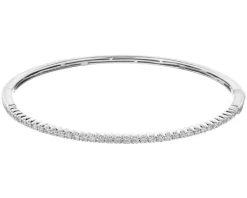 Clearance Apart Bransoletka z białego złota z brylantami - 0,50 ct - próba 750