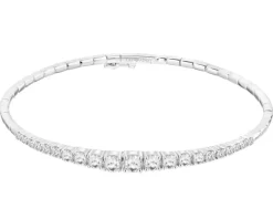 Clearance Apart Bransoletka z białego złota z brylantami laboratoryjnymi - 1,90 ct - próba 750