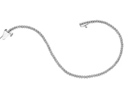 Apart Bransoletka z białego złota z diamentami - 18 cm - 0,50 ct - próba 585< Bransoletki Z Diamentami