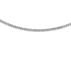 Hot Apart Bransoletka z białego złota z brylantami - 18 cm - 1,50 ct - próba 750