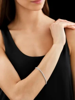 Apart Bransoletka z białego złota z brylantami - 18 cm - 2,00 ct - próba 585< Wszystkie