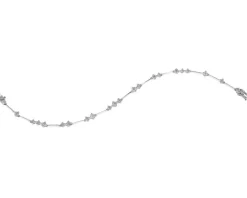 Outlet Apart Bransoletka z białego złota z brylantami - 18 cm - 1,36 ct - próba 750