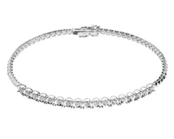 Apart Bransoletka z białego złota z brylantami - 19 cm - 0,35 ct - próba 585< Wszystkie