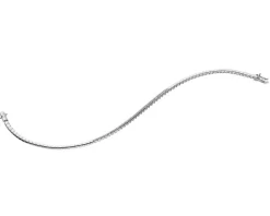 Sale Apart Bransoletka z białego złota z brylantami - 18 cm - 0,19 ct - próba 585