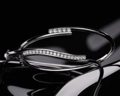 Online Apart Bransoletka z białego złota z brylantami - 0,41 ct - próba 585