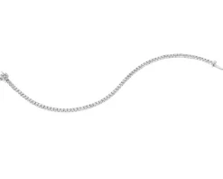 Hot Apart Bransoletka z białego złota z brylantami - 18 cm - 2,50 ct - próba 585