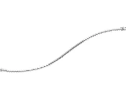 Online Apart Bransoletka z białego złota z brylantami - 19 cm - 0,40 ct - próba 585