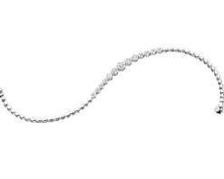 Apart Bransoletka z białego złota z brylantami - 18 cm - 0,85 ct - próba 585< Bransoletki Z Diamentami