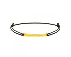 Apart Bransoletka z elementami z żółtego złota< Do Grawerowania