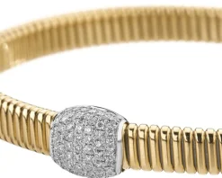 Apart Bransoletka z żółtego i białego złota z brylantami - 0,36 ct - próba 750< Wszystkie