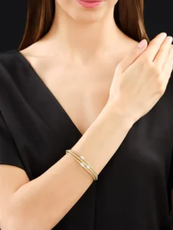 Apart Bransoletka z żółtego i białego złota z brylantami - 0,38 ct - próba 750< Wszystkie