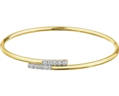 Apart Bransoletka z żółtego złota z brylantami - 0,39 ct - próba 585< Bransoletki Z Diamentami