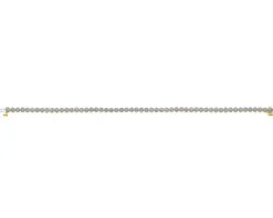 Apart Bransoletka z żółtego złota z diamentami - 19 cm - 1,33 ct - próba 585< Bransoletki Z Diamentami
