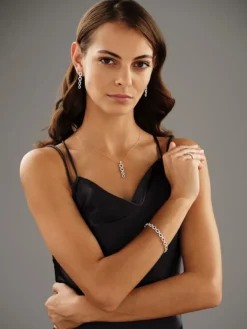 Sale Apart Bransoletka z żółtego złota z brylantami - 18 cm - 3,00 ct - próba 585