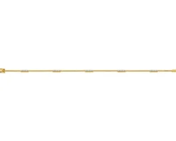 Best Apart Bransoletka z żółtego złota z brylantami - 19 cm - 0,29 ct - próba 585