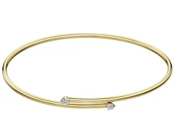 Apart Bransoletka z żółtego złota z brylantami - 0,03 ct - próba 585< Wszystkie