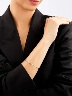 Apart Bransoletka z żółtego złota z brylantami - 0,03 ct - próba 585< Wszystkie