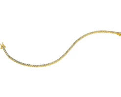 Apart Bransoletka z żółtego złota z brylantami - 18 cm - 3,01 ct - próba 750< Bransoletki Z Diamentami