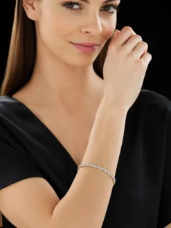 Hot Apart Bransoletka z żółtego złota z brylantami - 18 cm - 2,00 ct - próba 585