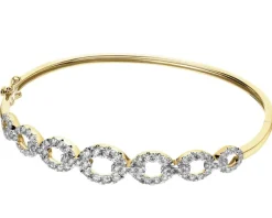 Best Apart Bransoletka  z żółtego złota z brylantami - 1,58 ct - próba 585