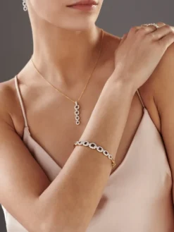 Best Apart Bransoletka  z żółtego złota z brylantami - 1,58 ct - próba 585